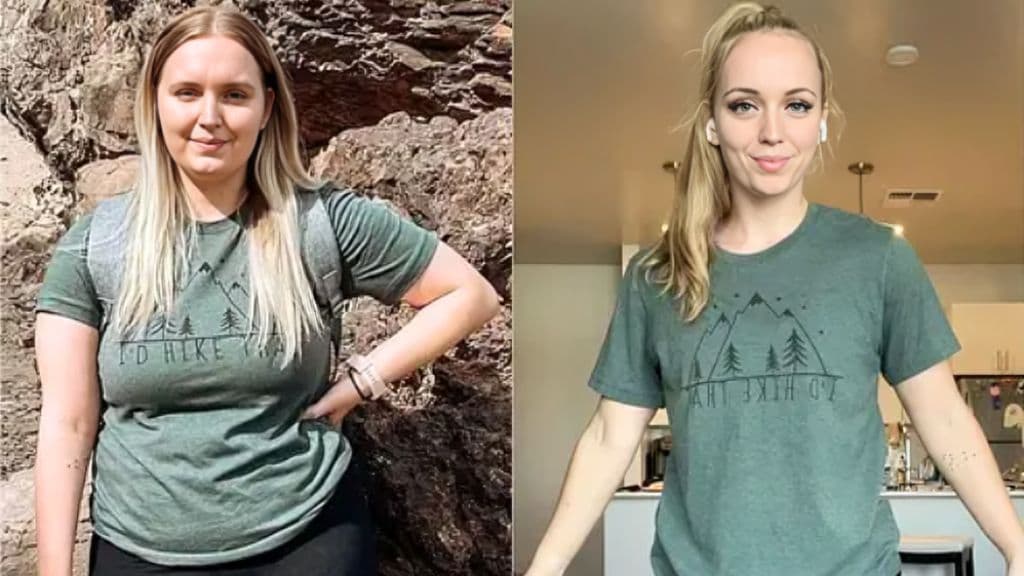 Customer before and after transformation