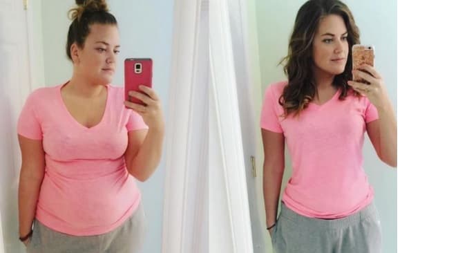 Results after 45 days - Before and after transformation