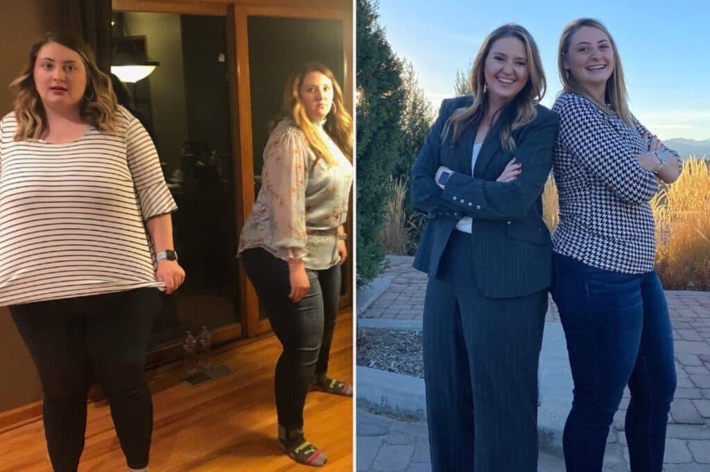 Results after 90 days - Before and after transformation